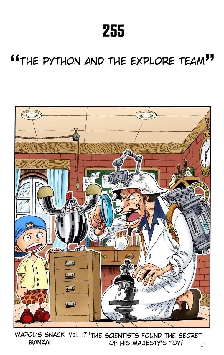 One Piece Digital Colored Chapter 255 image 02